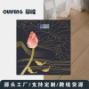National trend weighing scale, body scale, student dormitory, hotel, bathroom, home/tempered glass, home, lotus Chinese style national trend Application Scenario